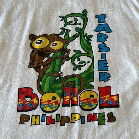 Bohol Philippines Tarsier short sleeve shirt size medium - Picture 6 of 16